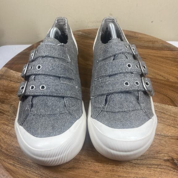 Rocket Dog Jolissa Aviator Womens Gray White Size 9 Y2K Distressed Low Top Shoes - Picture 4 of 9